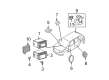 Mercury Car Speakers Diagram - 6U5Z-18808-NA