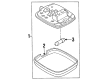 Ford Aspire Dome Light Diagram - F4BZ13783A