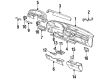 1996 Ford Bronco Ashtray Diagram - F4TZ-1504810-C