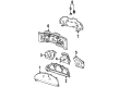 1999 Ford Escort Instrument Cluster Diagram - F8CZ-17255-BA
