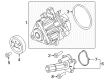 Lincoln Belt Tensioner Bolt Diagram - -W500114-S442