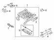 2022 Ford Escape Seat Motor Diagram - MU5Z-14547-A