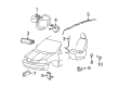 Mercury Air Bag Control Module Diagram - 5F2Z-14B321-AA