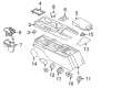 Ford Center Console Latch Diagram - 5R3Z-63061A34-AA