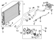 Ford Radiator Diagram - EB5Z-8005-A