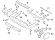 Lincoln Parking Assist Distance Sensor Diagram - DG1Z-14C689-B
