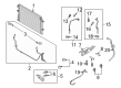 Lincoln Nautilus Automatic Transmission Oil Cooler Line Diagram - K2GZ-7A031-A
