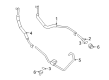 Mercury Mariner Automatic Transmission Oil Cooler Line Diagram - 8L8Z-7A031-A