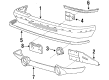 1994 Ford Ranger Spoiler Diagram - F57Z-17626-CAA