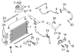 Lincoln Coolant Reservoir Diagram - L1MZ-8A080-B