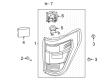 2023 Ford F-150 Back Up Light Diagram - NL3Z-13405-D