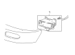 2006 Ford Expedition Fog Light Diagram - 4L1Z-15200-AA