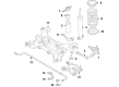 Lincoln Sway Bar Link Diagram - DG9Z-5C486-A