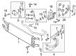 Ford C-Max Automatic Transmission Oil Cooler Line Diagram - DM5Z-7R081-A
