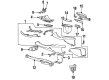 Lincoln Center Console Latch Diagram - F5LZ-63061A34-AAB