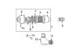 Ford Air Filter Diagram - XL3Z-9601-AA