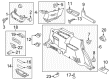 Mercury Dome Light Diagram - 3W1Z-13A756-AA
