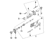 Mercury Steering Column Diagram - F7RZ-3C529-MA