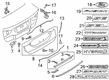 Ford C-Max Emblem Diagram - DS7Z-9942528-H