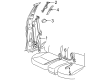 Mercury Sable Seat Belt Diagram - YF1Z-54611B69-AAC