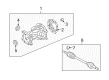 Mercury Axle Shaft Diagram - 8L8Z-4K138-A