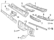 Mercury Dash Panels Diagram - 4L2Z3501610AA