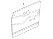 Mercury Tracer Weather Strip Diagram - E7GZ-6121456-A
