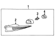 Mercury Fog Light Diagram - F8RZ-15200-BA