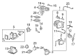 Ford Blend Door Actuator Diagram - XC2Z-19E616-AA