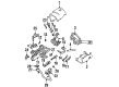 Mercury Trunk Latch Diagram - XF1Z-5443200-BA