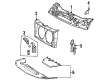 Mercury Sable Air Deflector Diagram - F6DZ-8311-B
