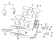 2007 Ford F-150 Seat Cover Diagram - 7L3Z-1564416-BA