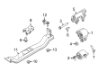 Ford Motor And Transmission Mount Diagram - BC3Z-6A023-A