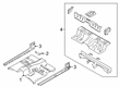 Ford Ranger Rear Crossmember Diagram - KB3Z-2110020-A