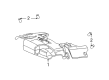 Lincoln Engine Cover Diagram - XW4Z-6A949-AA