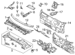 Ford Dash Panels Diagram - LJ9Z-5801760-A