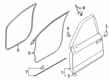 2022 Ford F-150 Lightning Door Seal Diagram - KL3Z-1620708-A