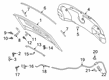 Lincoln Hood Cable Diagram - LB5Z-16916-B