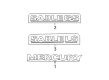 Mercury Emblem Diagram - 4F4Z-7442528-AA