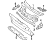 Mercury Dash Panels Diagram - YF5Z-1201610-BA