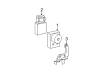 Ford ABS Pump And Motor Assembly Diagram - 6S4Z-2C286-D