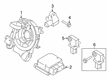Ford F-350 Super Duty Air Bag Sensor Diagram - HC3Z-14B004-A