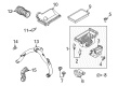 Ford Police Interceptor Utility Air Filter Box Diagram - AA5Z-9661-B