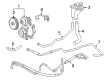 Lincoln LS Power Steering Pump Diagram - XW4Z-3A674-GBRM