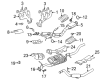 Mercury Catalytic Converter Gasket Diagram - 8L2Z-5E241-B