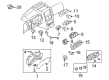 Lincoln Door Jamb Switch Diagram - 3F2Z-14018-AA