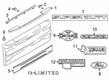 Ford F-350 Super Duty Emblem Diagram - VHC3Z-9942528-G