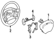 Ford Escort Steering Wheel Diagram - F8CZ3600BAE