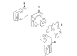 Lincoln Mark LT ABS Control Module Diagram - 7L3Z-2C065-AA