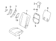 Ford Freestyle Seat Cover Diagram - 5F9Z-7463804-HAA